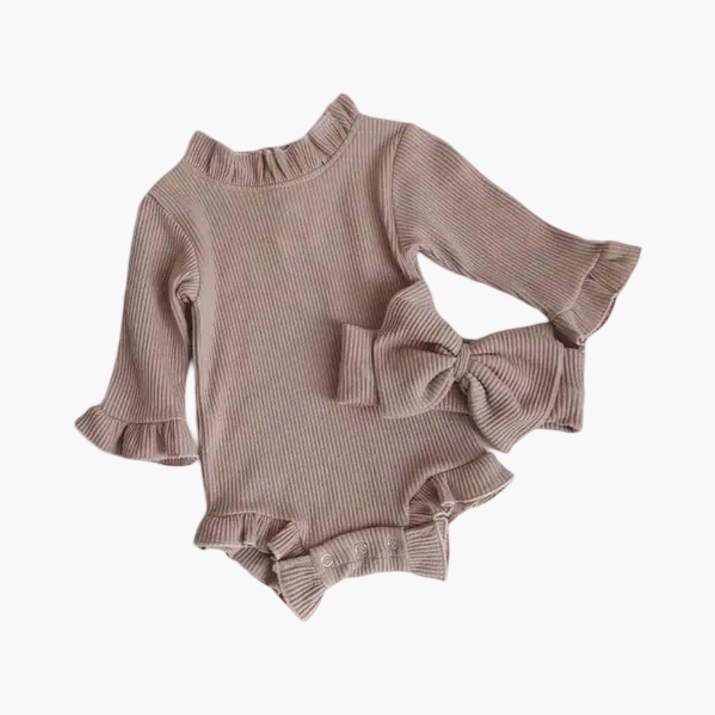 Geribbelde Romper