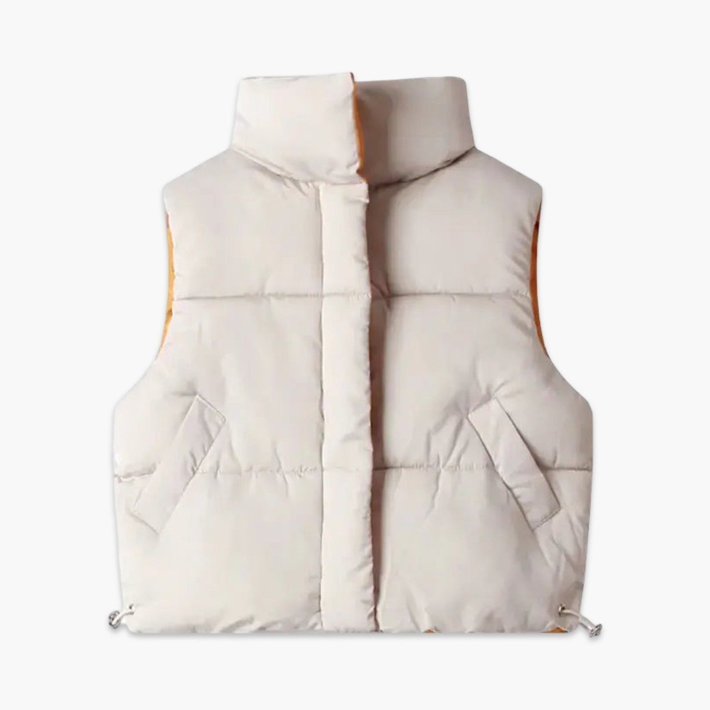 Donzen Bodywarmer - Katoen Unisex - Wit