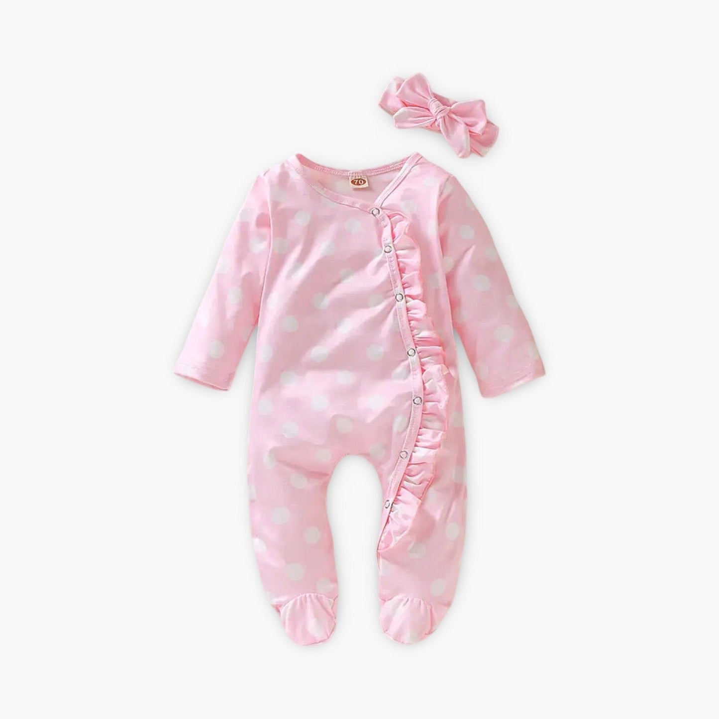 Jumpsuit Bloemen Print - Milk Silk roze