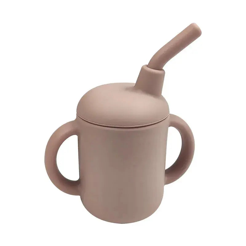 Baby Silicone Drinkbeker in Effen Kleur – Veilig en Duurzaam - BabyEmpire