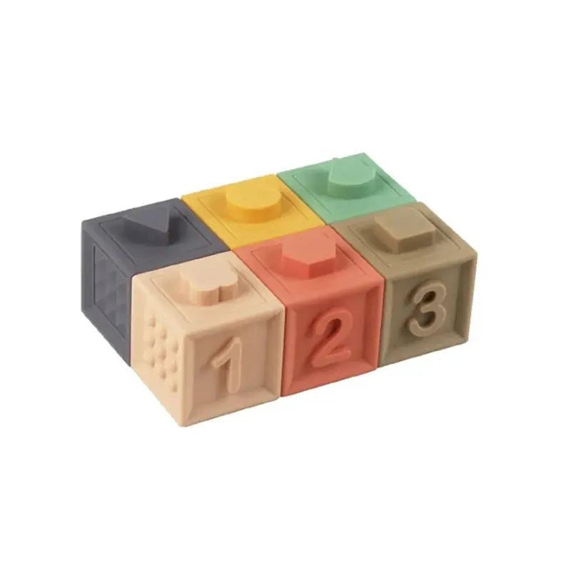 BabyEmpire Leuke Siliconen Educatieve Bouwblokken, - BabyEmpire