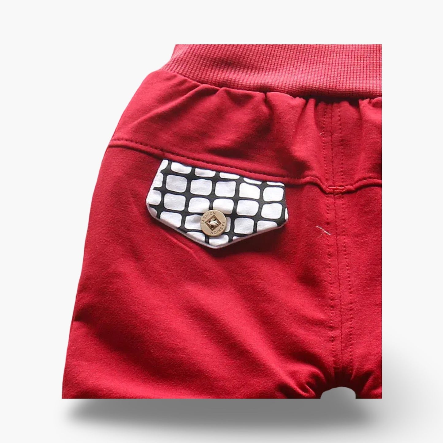 Luchtige Katoenen Speelbroek achterkant