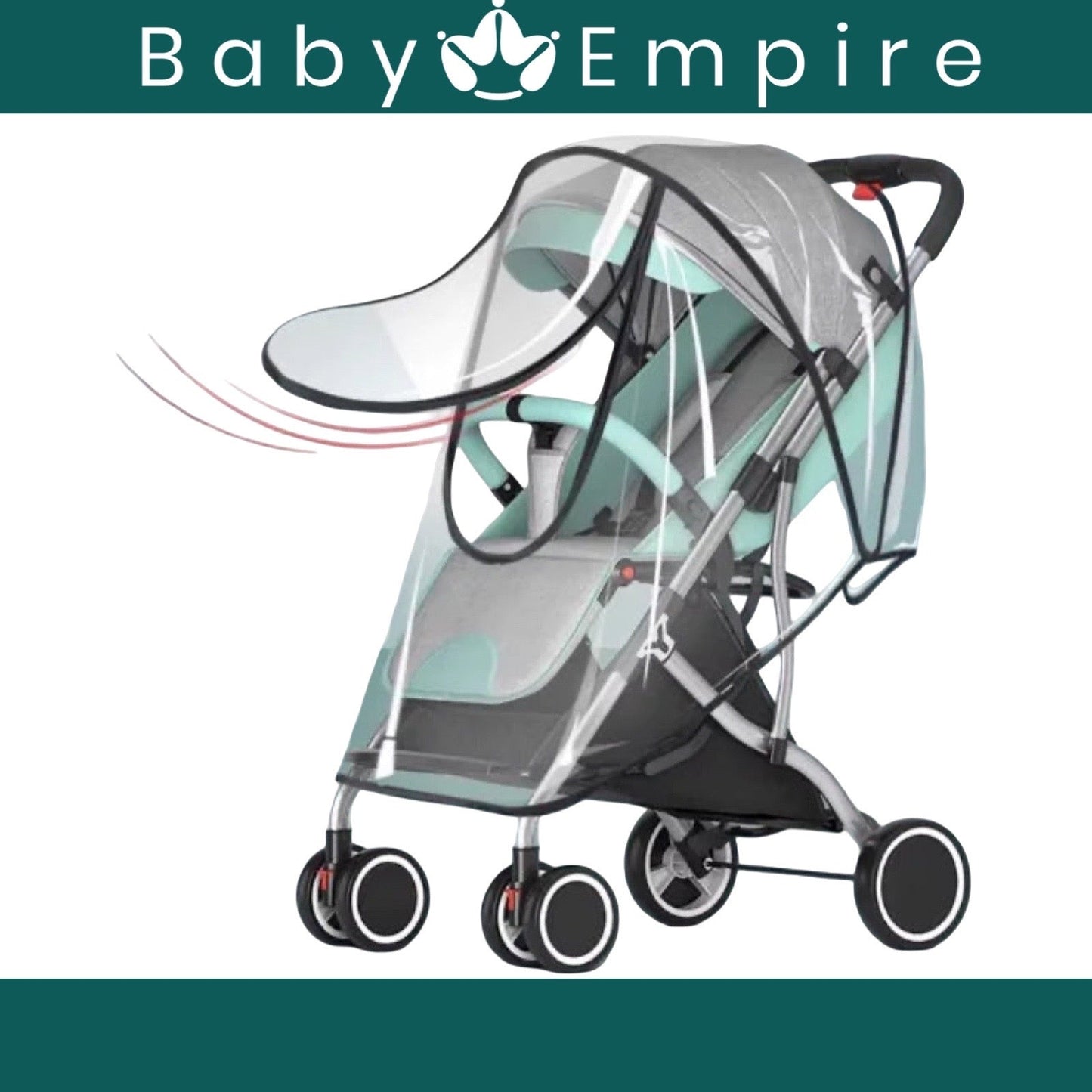 Universele Regenhoes voor Kinderwagens BabyEmpire