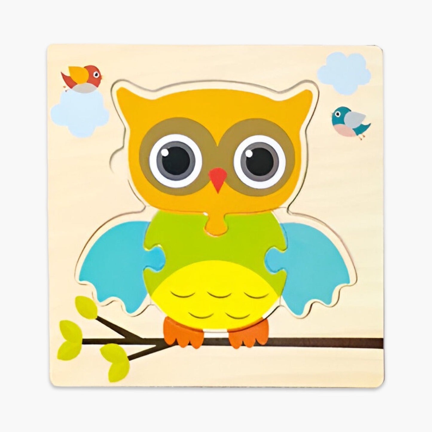 Houten 3D Puzzel voor Baby’s en Peuters BabyEmpire