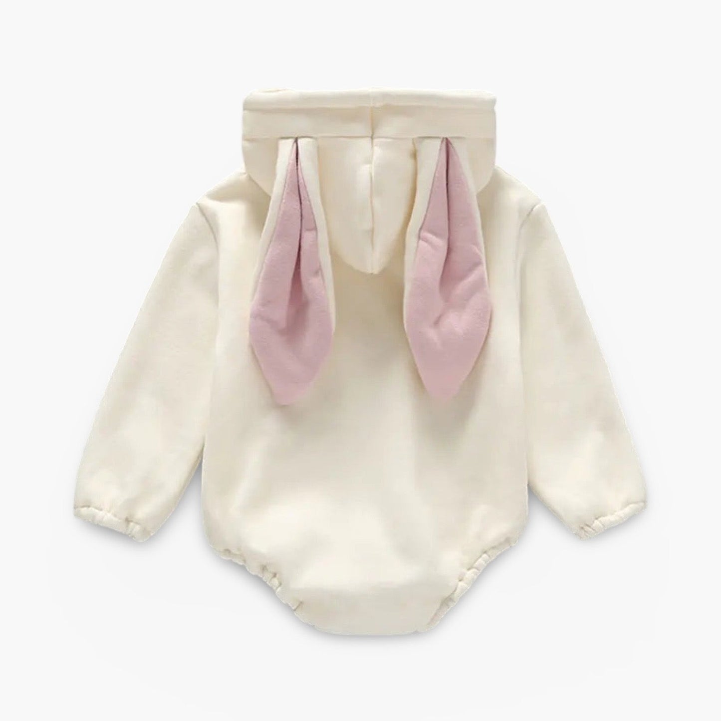 Zachte Baby Romper met Capuchon en Konijnenoren BabyEmpire