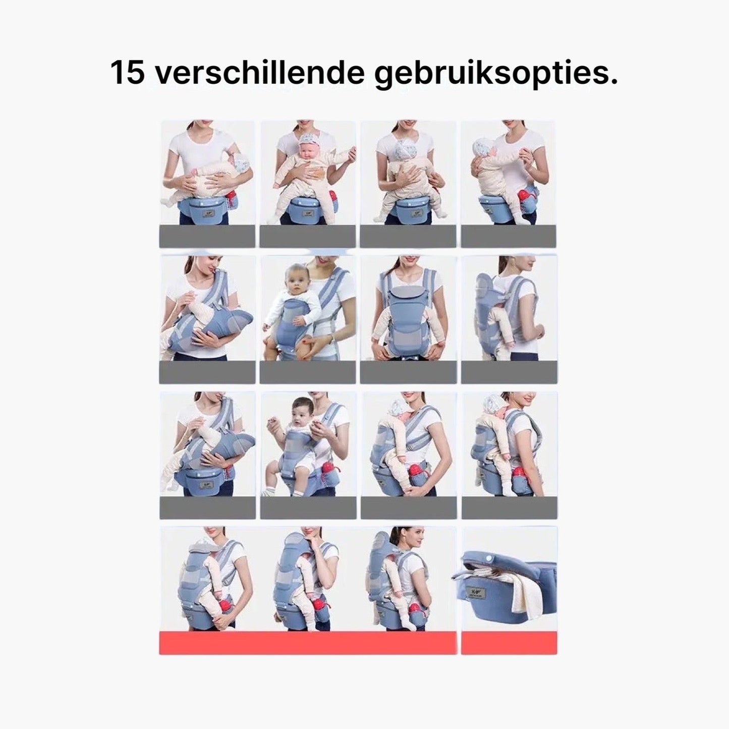 Multifunctionele Ergonomische Baby Draagzak BabyEmpire