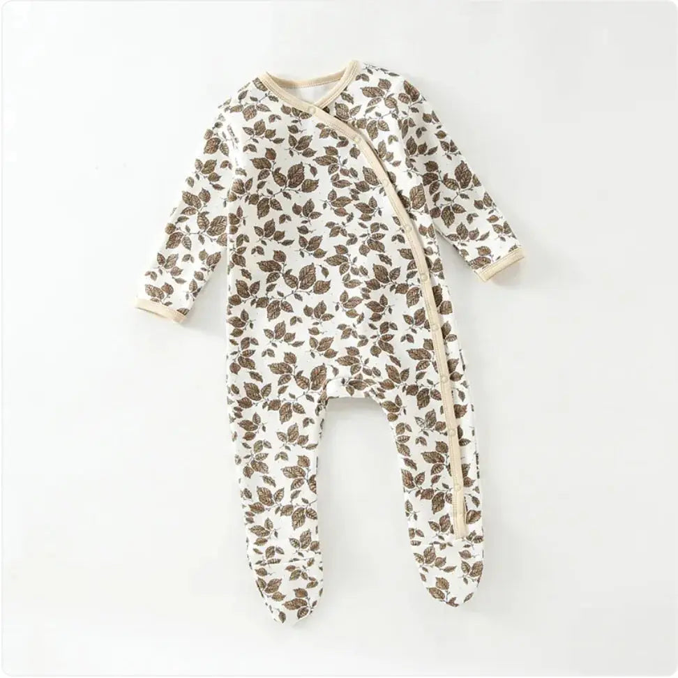 Unisex Baby Romper met Voetjes – Comfortabele Bodysuit voor Pasgeborenen - BabyEmpire