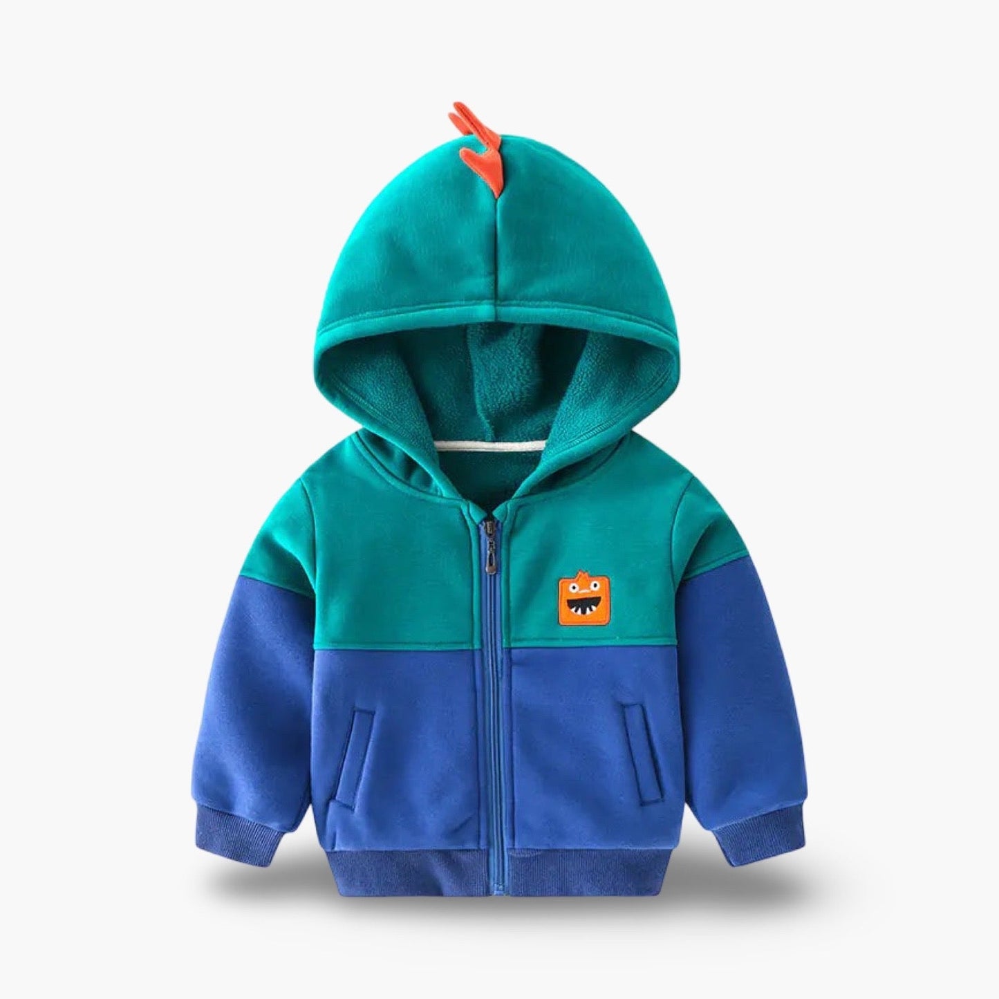 Warme Fleece Trui met Capuchon