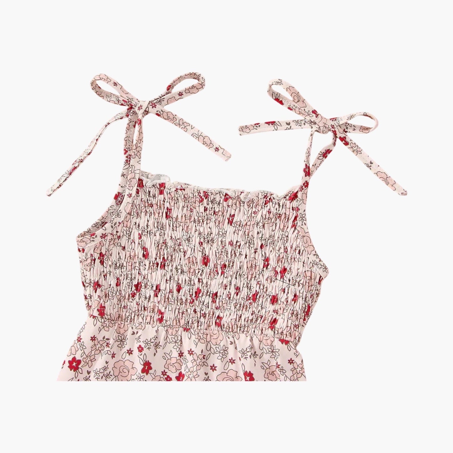 Jumpsuit met Haarband - Bloemenprint bovenkant