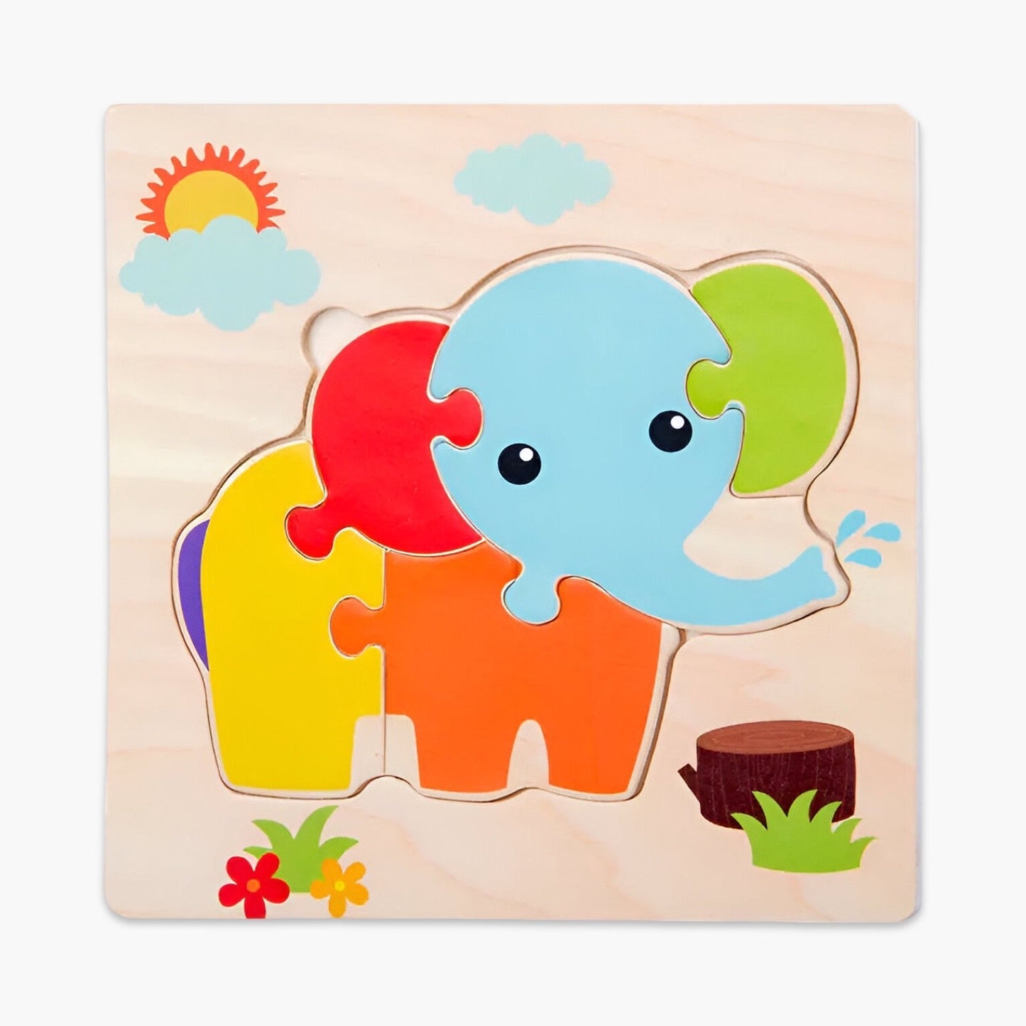 Houten 3D Puzzel voor Baby’s en Peuters BabyEmpire