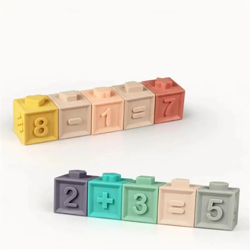 BabyEmpire Leuke Siliconen Educatieve Bouwblokken, - BabyEmpire