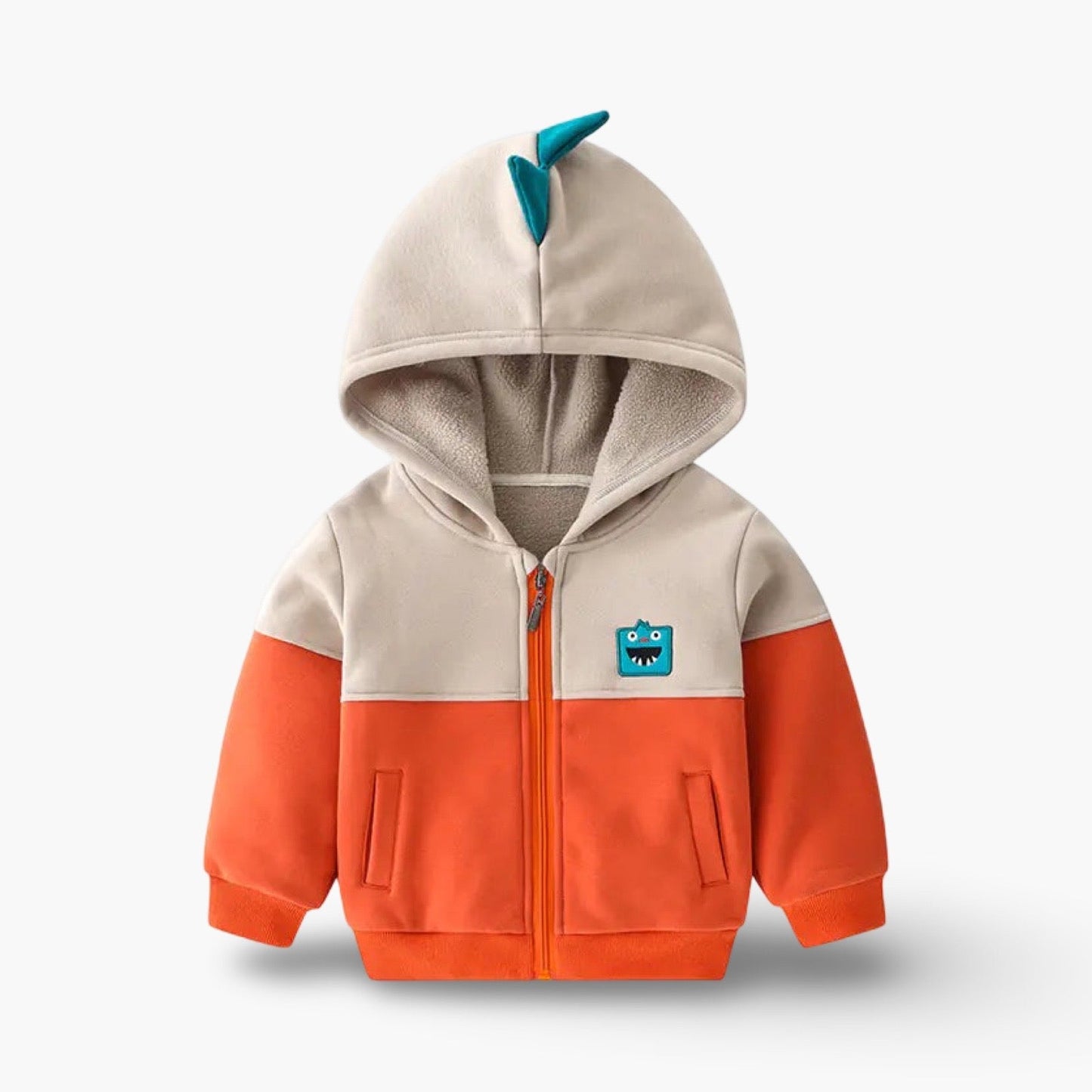 Warme Fleece Trui met Capuchon