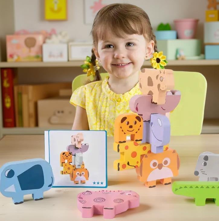 Bouw Slim Educatieve Jenga Blokken