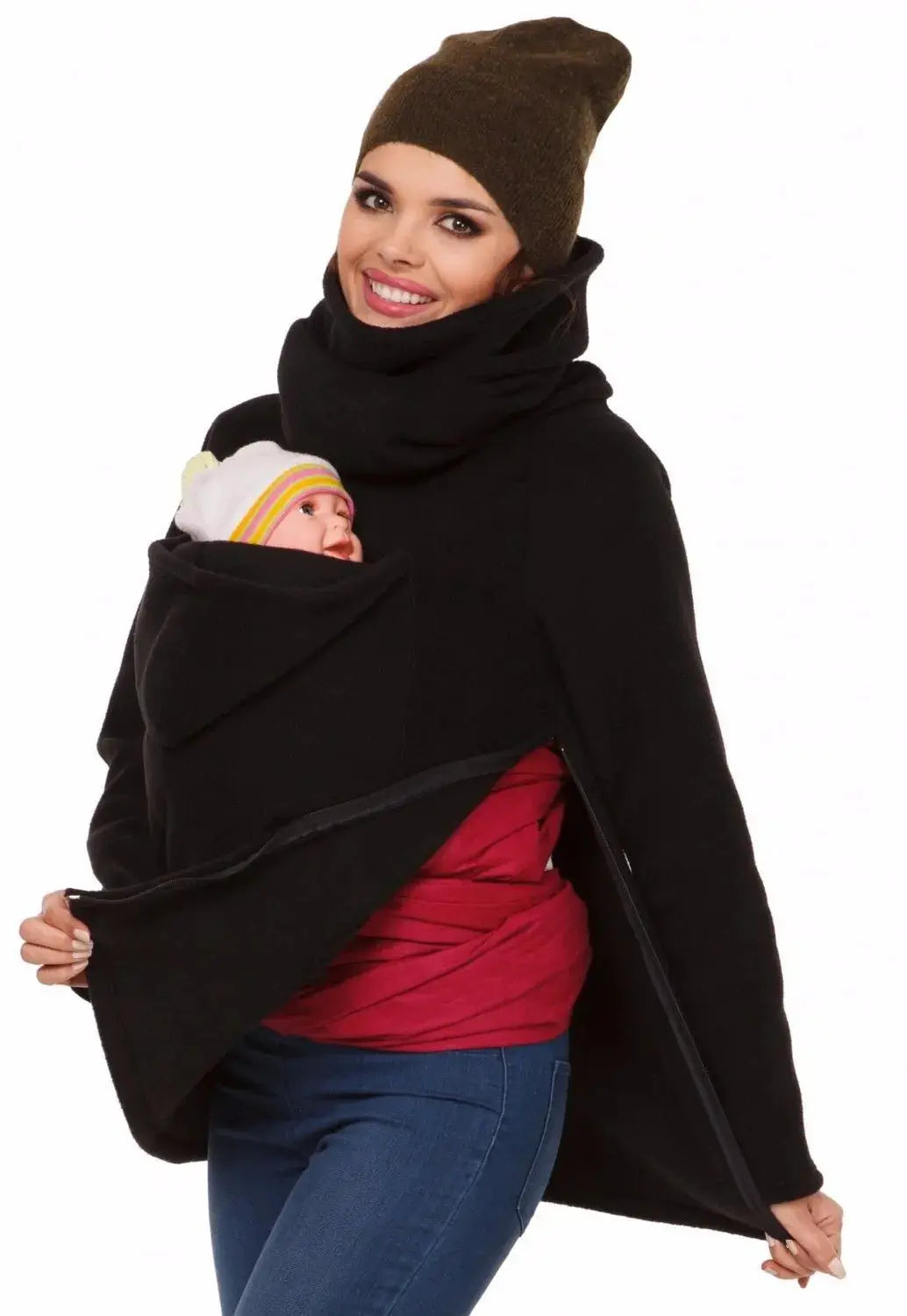 BabyEmpire Newborn Kangaroo Draagzak Jas – Comfortabele en Praktische Draagoplossing voor Je Pasgeboren Baby - BabyEmpire