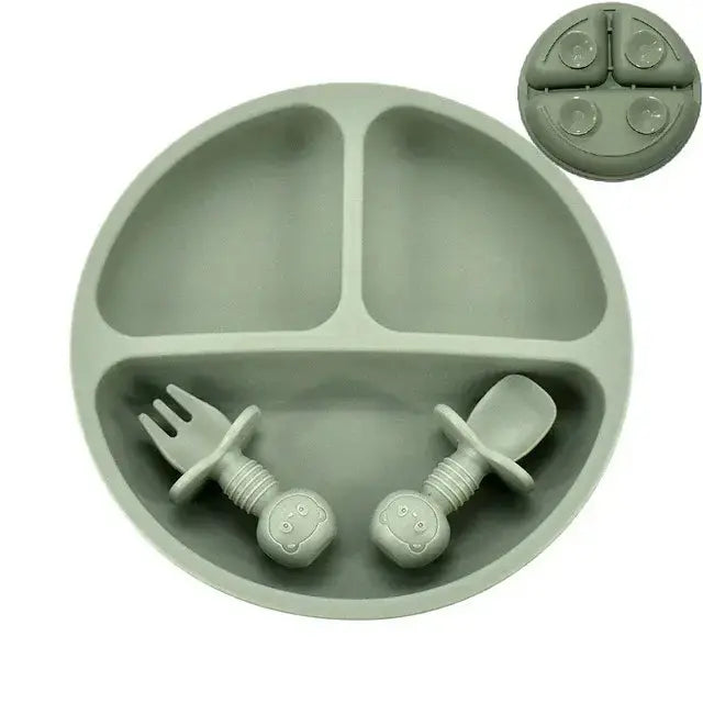 Baby Silicone borden/Bestek Set BabyEmpire