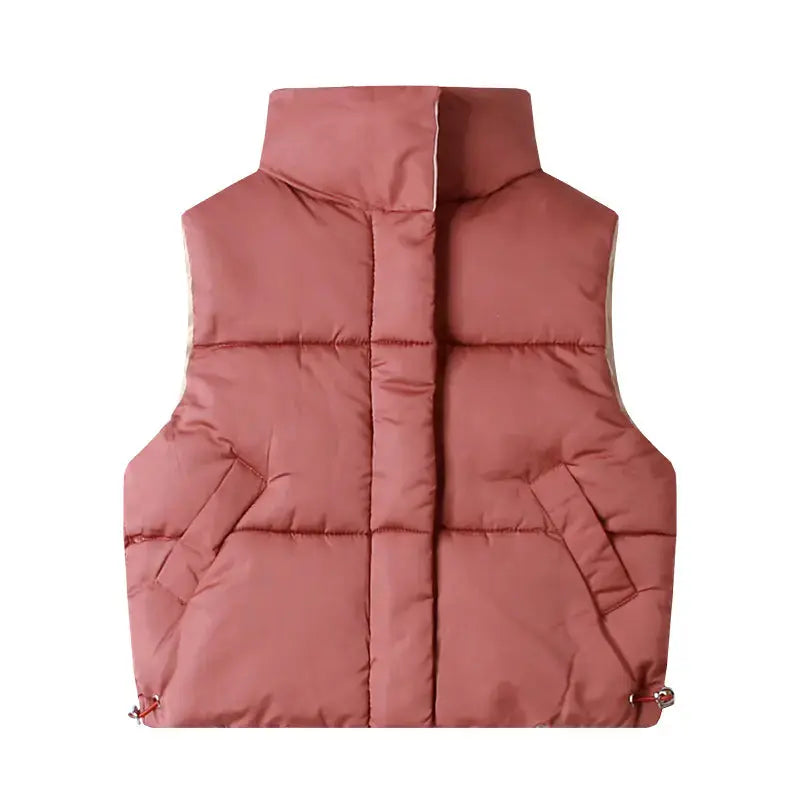 Kinderen Katoenen Dons bodywarmer Rood - BabyEmpire