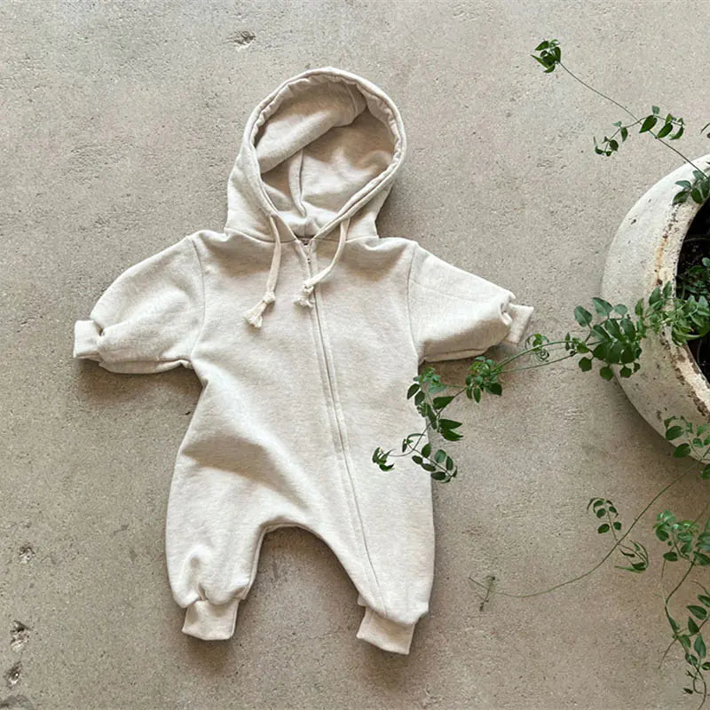 Knusse Baby Jumpsuit met Capuchon BabyEmpire