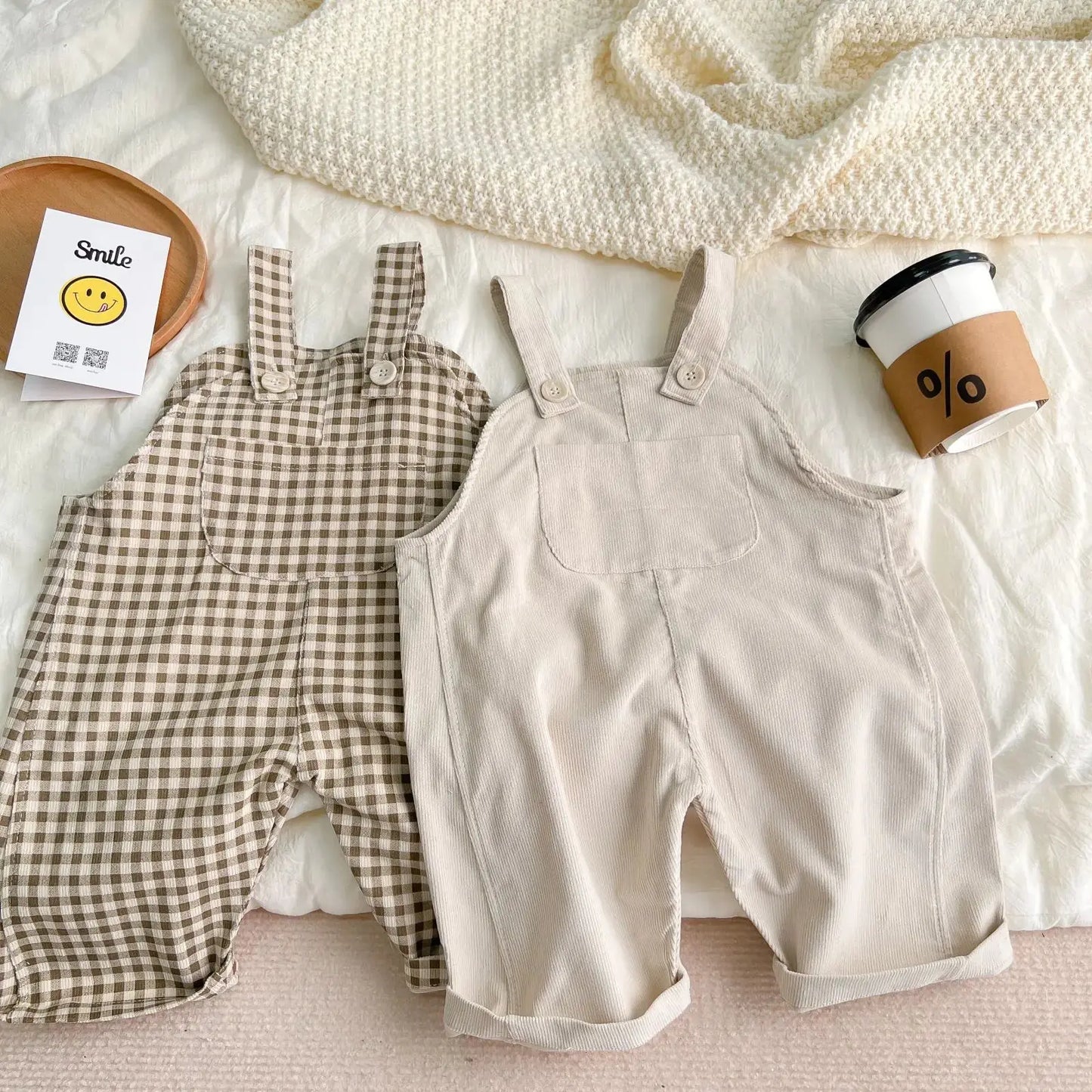 Peuter Geruite Fluwelen Tuigbroek - BabyEmpire