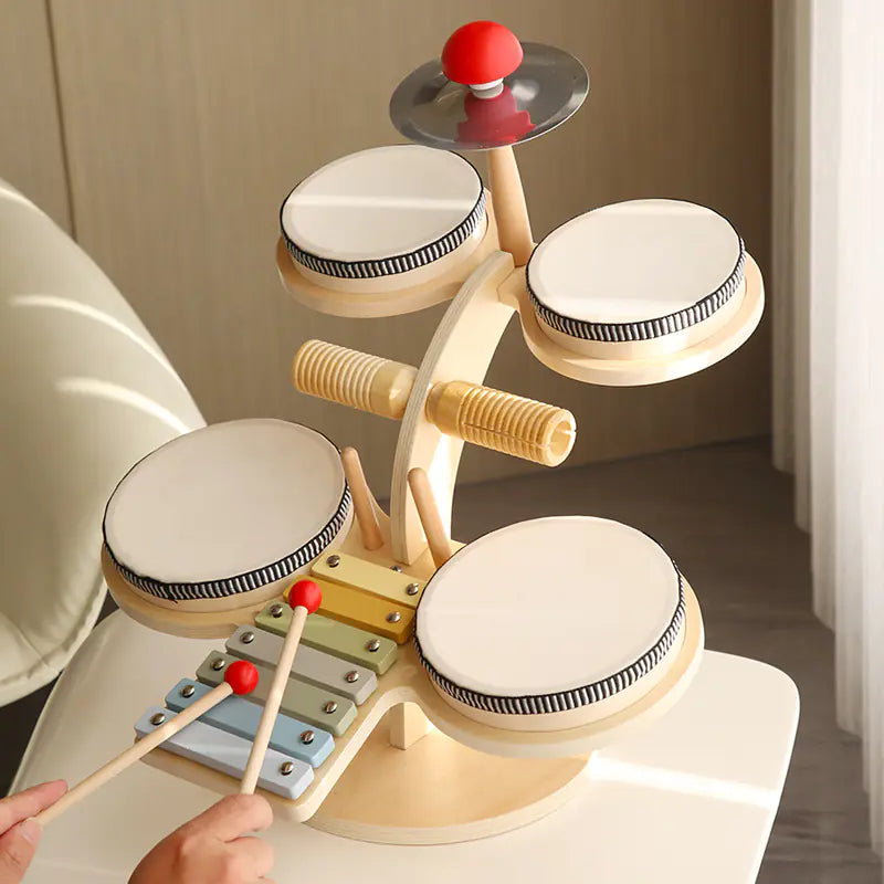 Multifunctionele Muziek Drum Speelgoed houten