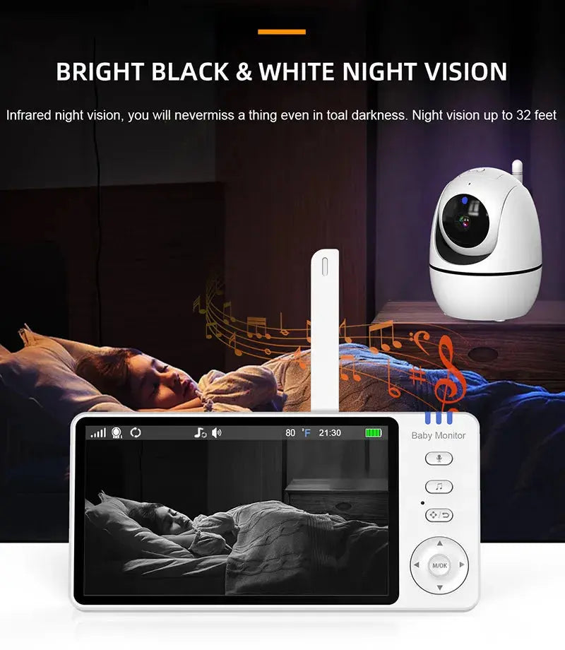 HD Draadloos Babyfoon met Camera - BabyEmpire