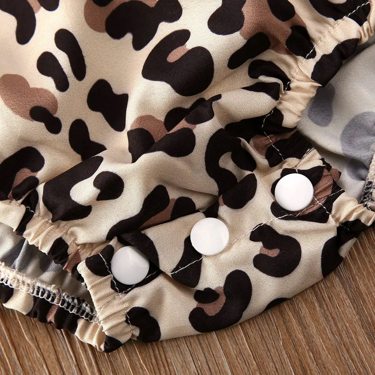 BabyEmpire Luipaard Jumpsuit Set & Hoofdband - BabyEmpire