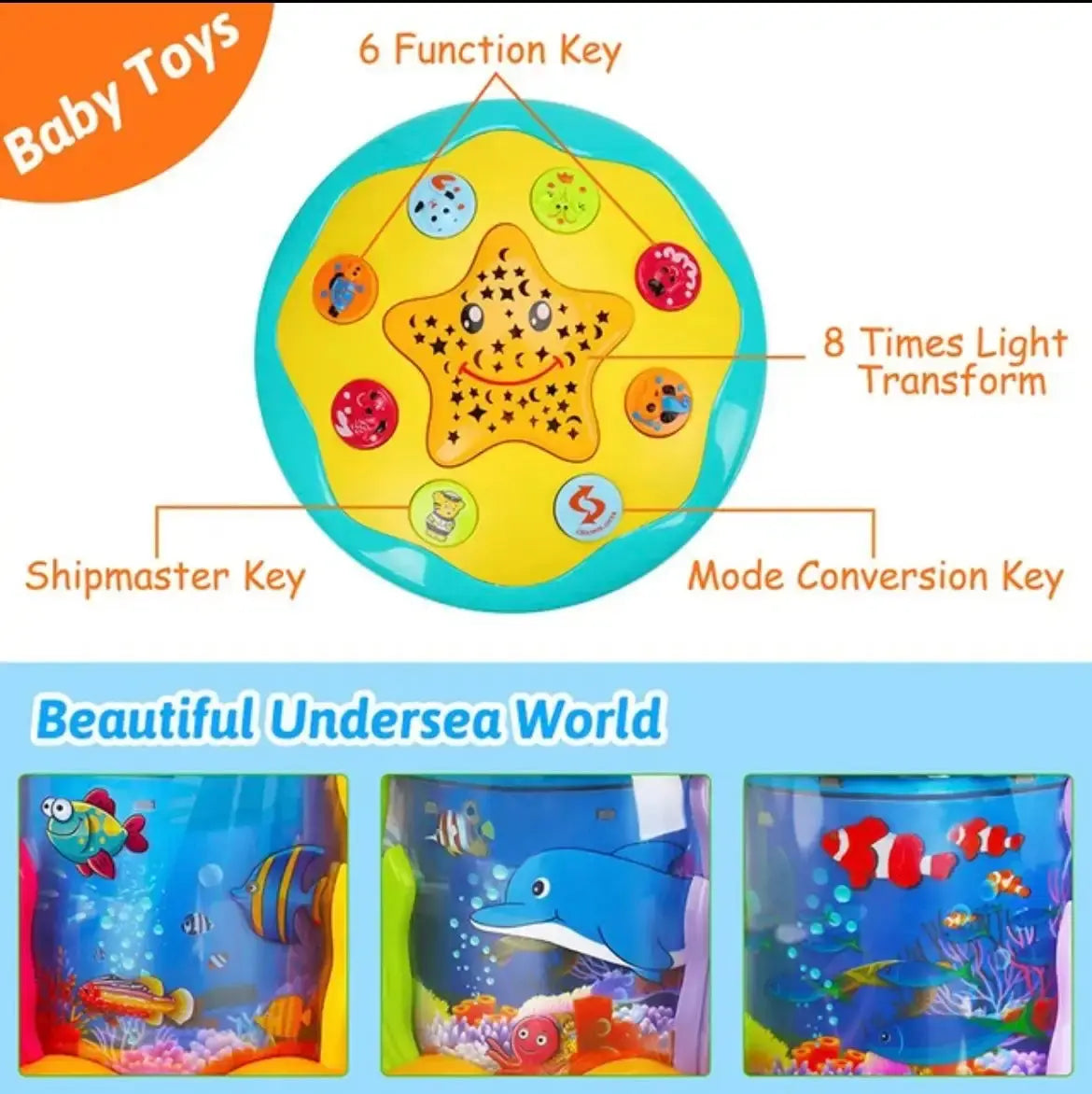 Ocean Wonder Spinner Wiel BabyEmpire