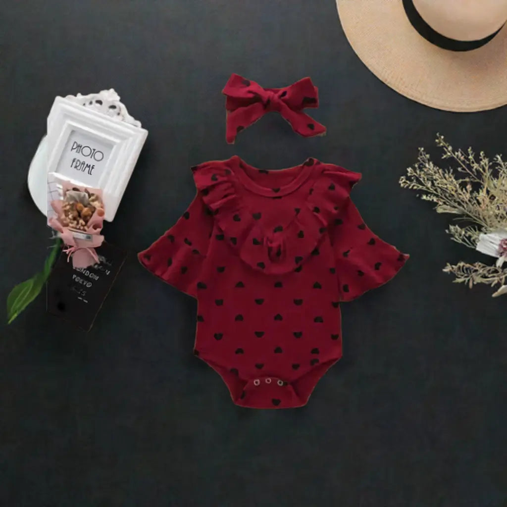 BabyEmpire Schattige Romper Hartjes - BabyEmpire