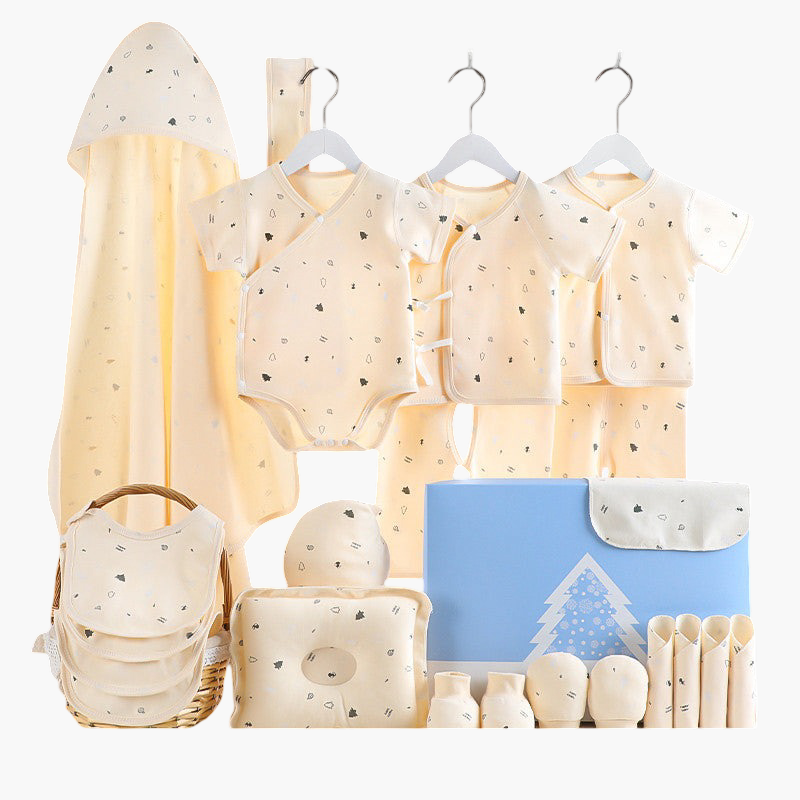 Kraamcadeau box met Katoenen Babykleertjes - 20 items BabyEmpire