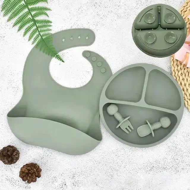 Baby Silicone borden/Bestek Set BabyEmpire