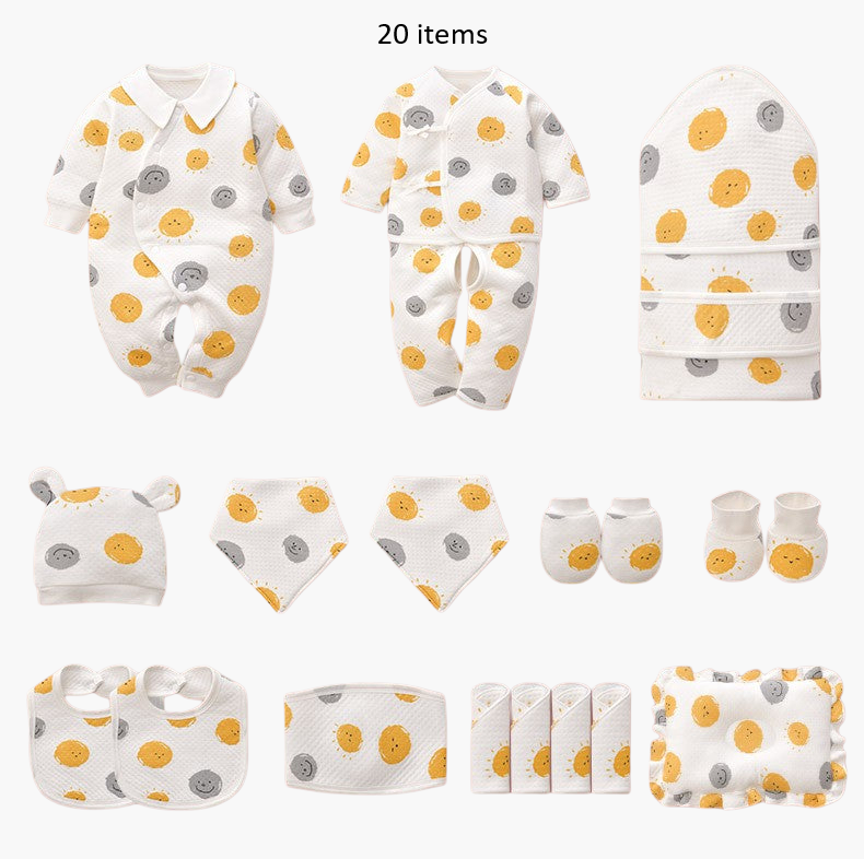 Newborn Cadeaubox - Zomerse Outfit Set voor Baby's BabyEmpire 20 items