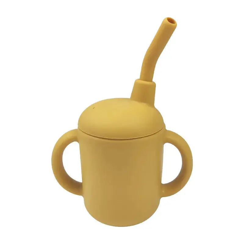 Baby Silicone Drinkbeker in Effen Kleur – Veilig en Duurzaam - BabyEmpire