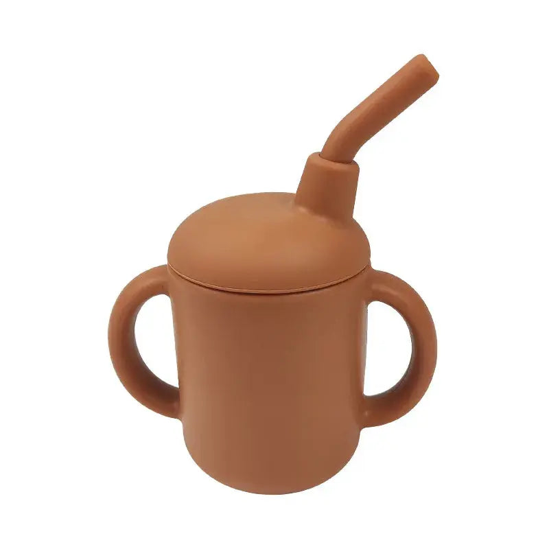Baby Silicone Drinkbeker in Effen Kleur – Veilig en Duurzaam - BabyEmpire