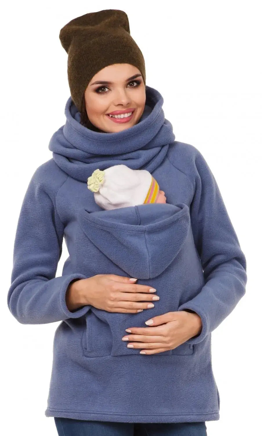 BabyEmpire Newborn Kangaroo Draagzak Jas – Comfortabele en Praktische Draagoplossing voor Je Pasgeboren Baby - BabyEmpire