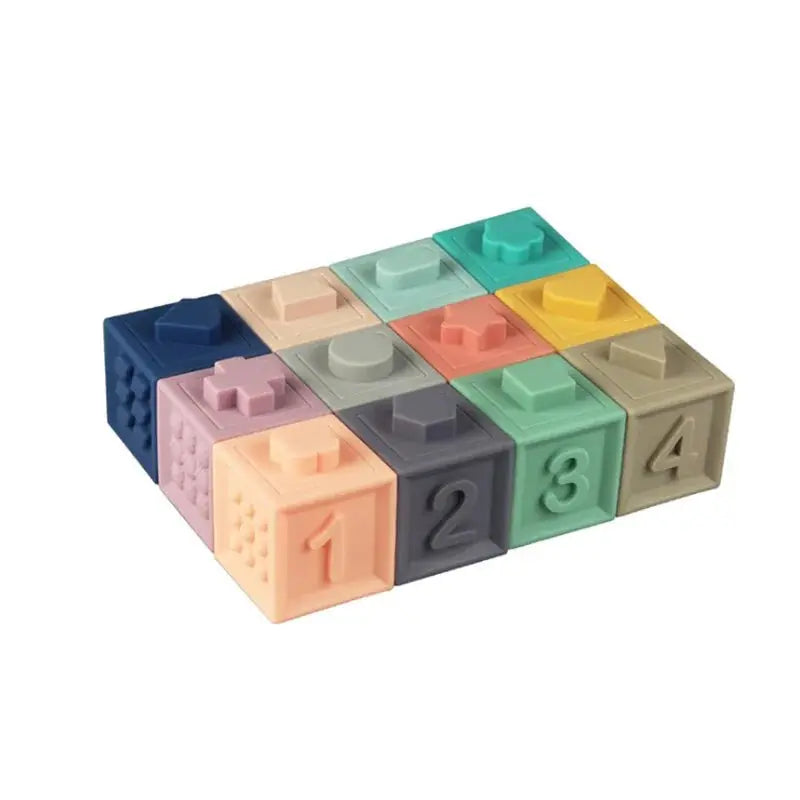 BabyEmpire Leuke Siliconen Educatieve Bouwblokken, - BabyEmpire