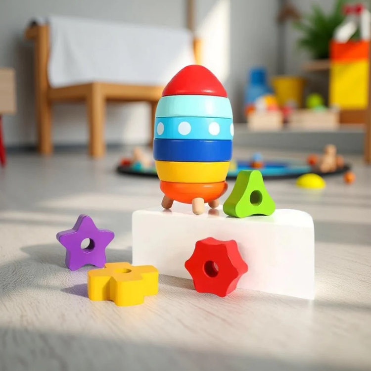 Spelen - Houten blokken