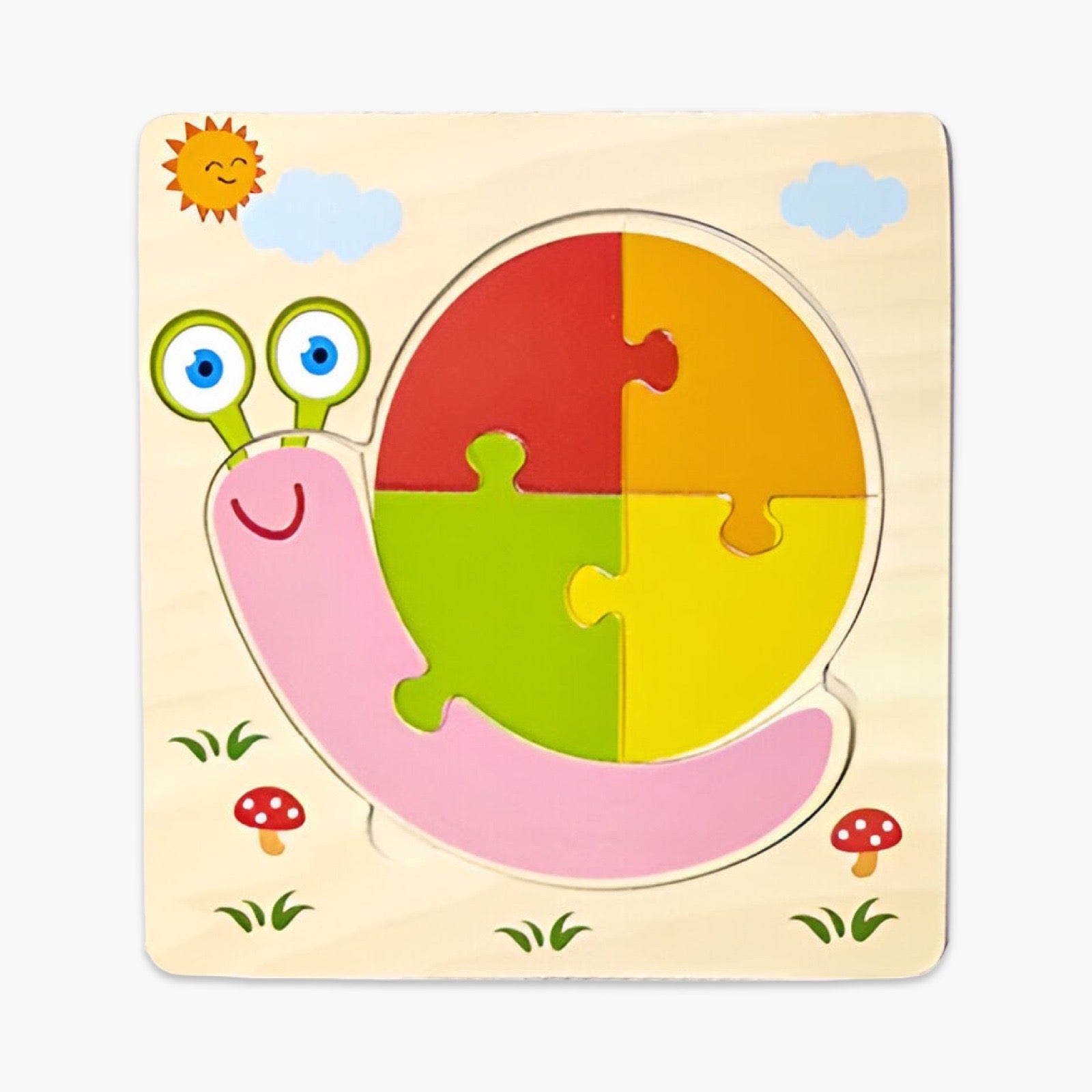 Houten 3D Puzzel voor Baby’s en Peuters BabyEmpire