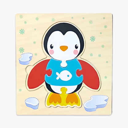 Houten 3D Puzzel voor Baby’s en Peuters BabyEmpire
