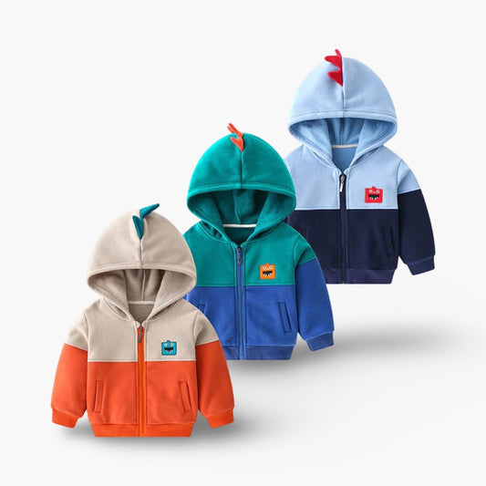 Warme Fleece Trui met Capuchon