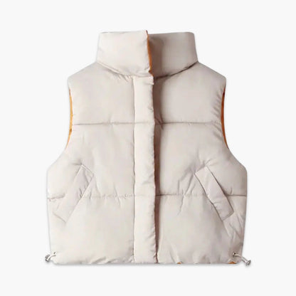 Donzen Bodywarmer - Katoen Unisex - Wit