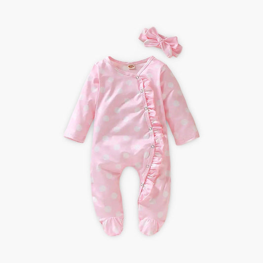 Jumpsuit Bloemen Print - Milk Silk roze
