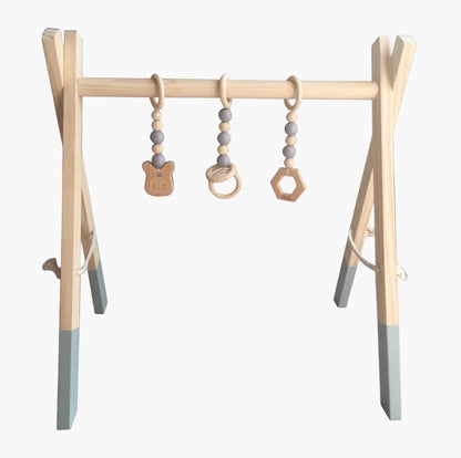 Houten Baby Gym | Duurzaam Speelrek - BabyEmpire BabyEmpire