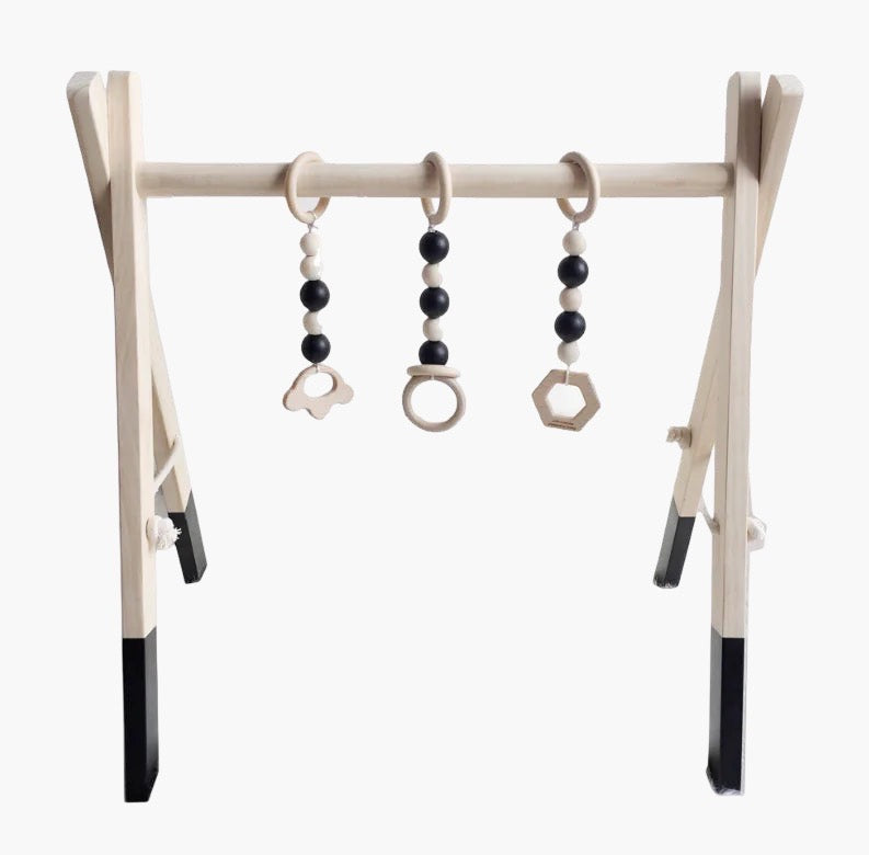 Houten Baby Gym | Duurzaam Speelrek - BabyEmpire BabyEmpire