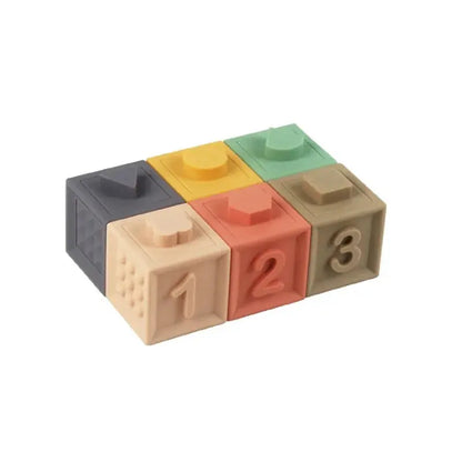 BabyEmpire Leuke Siliconen Educatieve Bouwblokken, - BabyEmpire