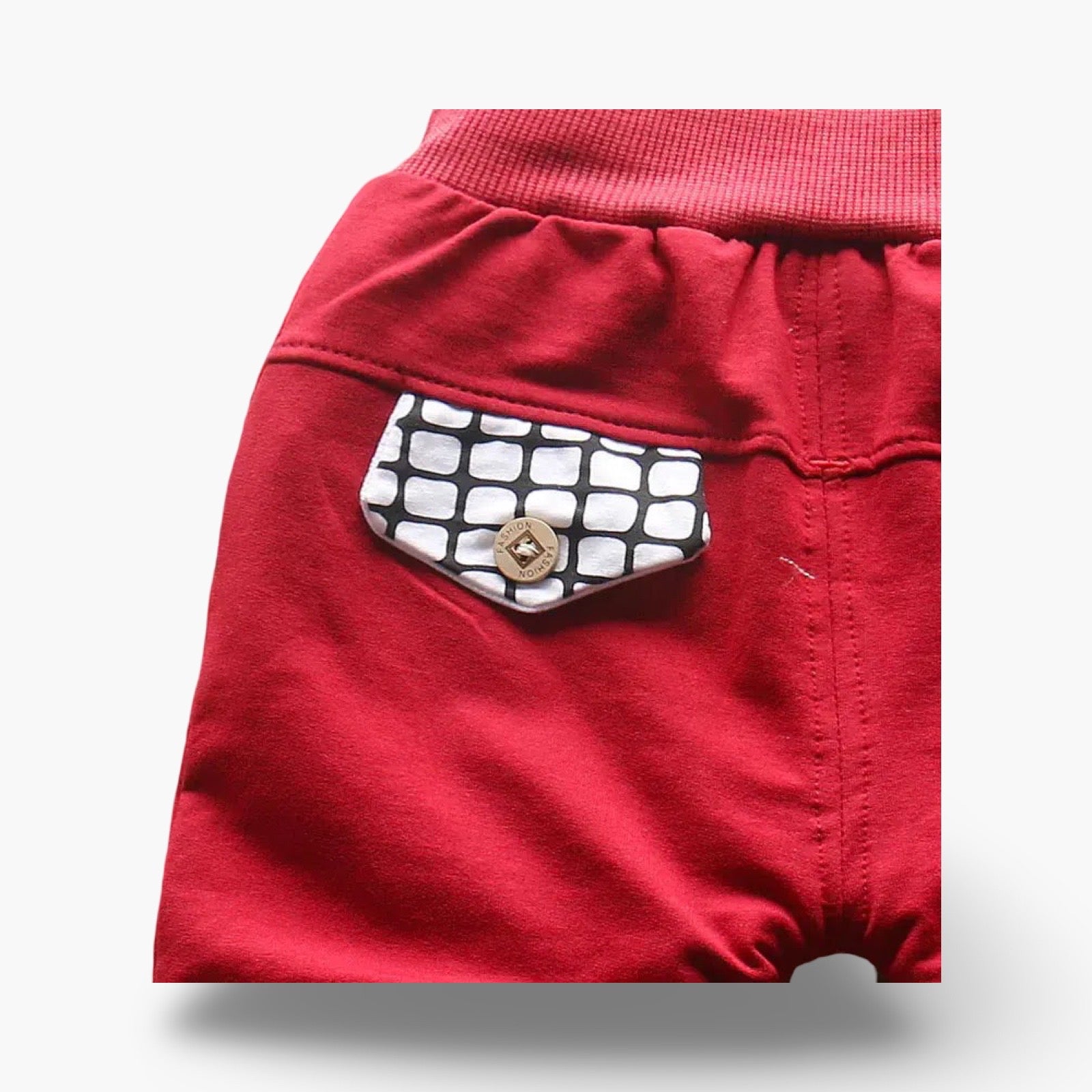 Luchtige Katoenen Speelbroek achterkant