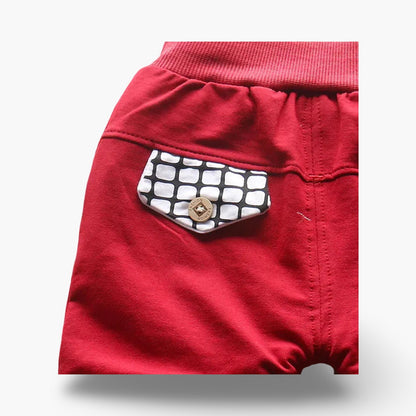 Luchtige Katoenen Speelbroek achterkant