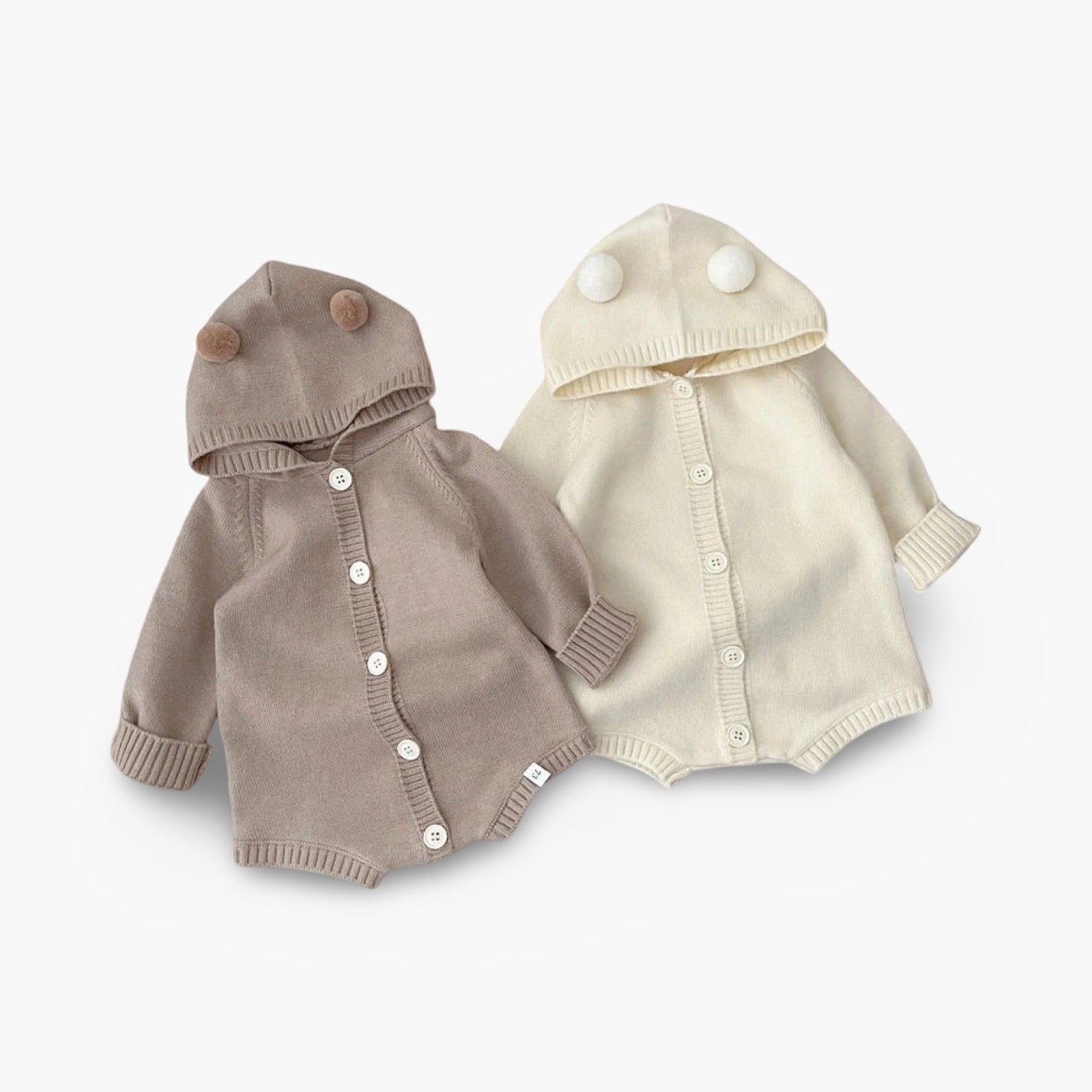 Gebreide Baby Jumpsuit van Zachte Wolmix (Unisex) BabyEmpire