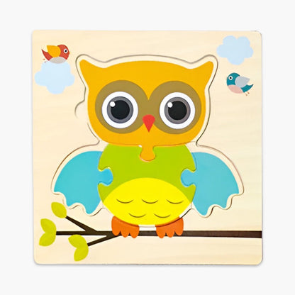 Houten 3D Puzzel voor Baby’s en Peuters BabyEmpire