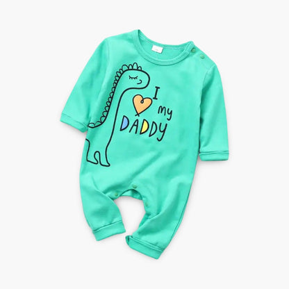 Baby Romper met Dino Print (Onesie) BabyEmpire