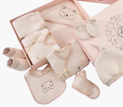 Newborn Gift Set – Natuurlijk Gekleurde Katoenen Babykleding BabyEmpire