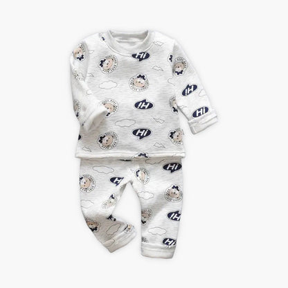 Tweedelige Comfort Set – Zachte Top & High-Waist Broek BabyEmpire